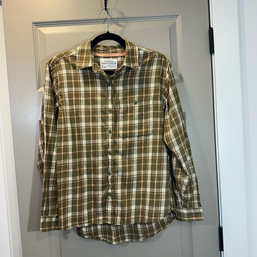 REI Co-Op Womens Northwoods Button Up Flannel - Women’s S